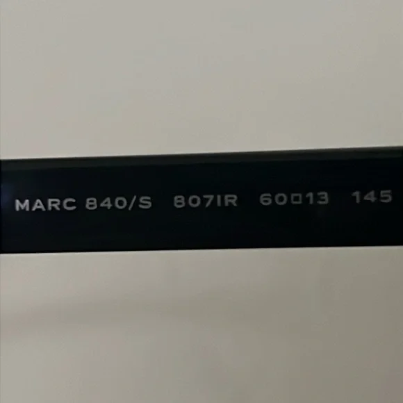 Marc Jacobs MARC 840/S 807 IR Black Sunglasses